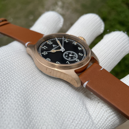 STEELFLIER Official SF746S Men Quartz Bronze Watch Sapphire Mirror VH60 Movt Swiss Luminous 20Bar Waterproof Sports Wristwatches