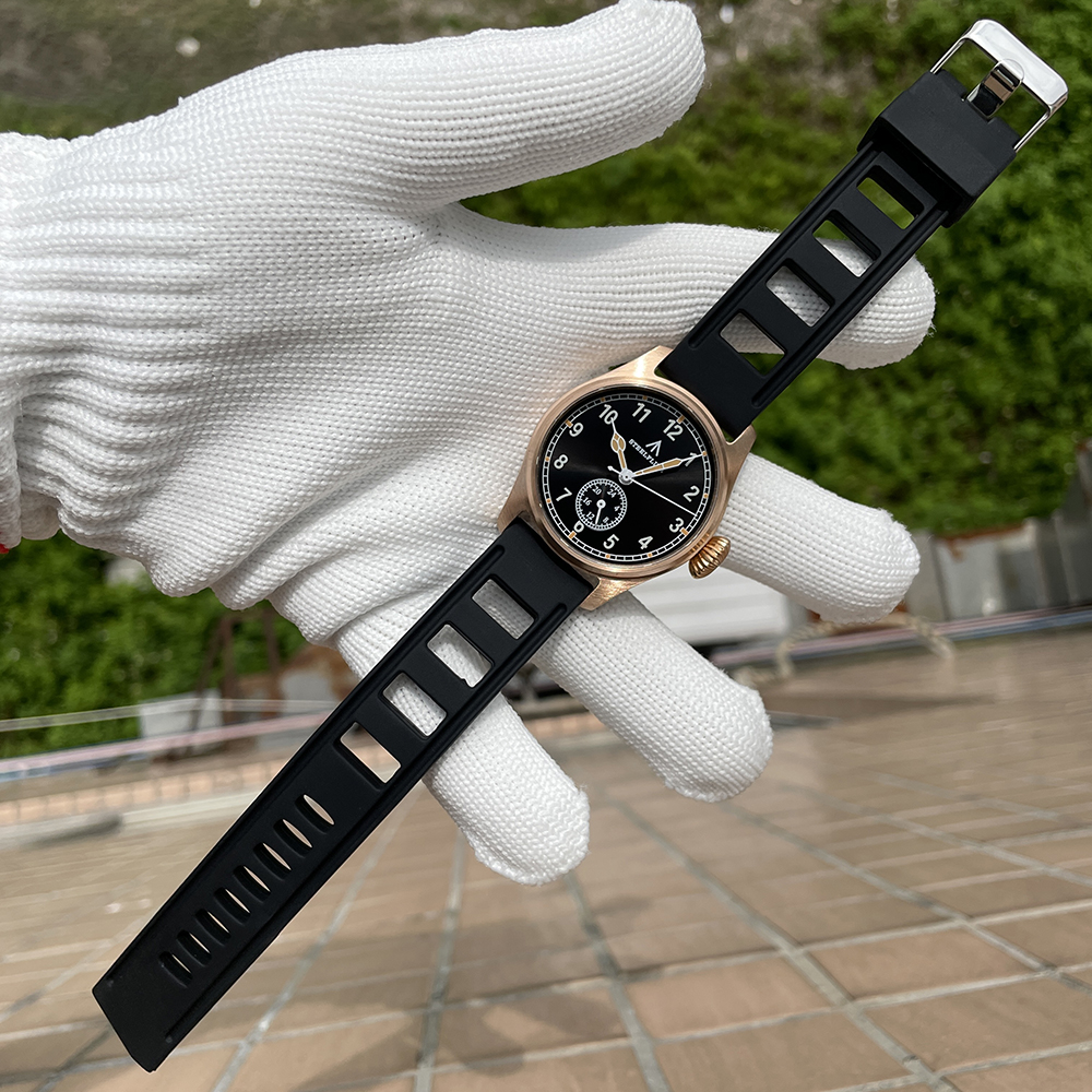 STEELFLIER Official SF746S Men Quartz Bronze Watch Sapphire Mirror VH60 Movt Swiss Luminous 20Bar Waterproof Sports Wristwatches