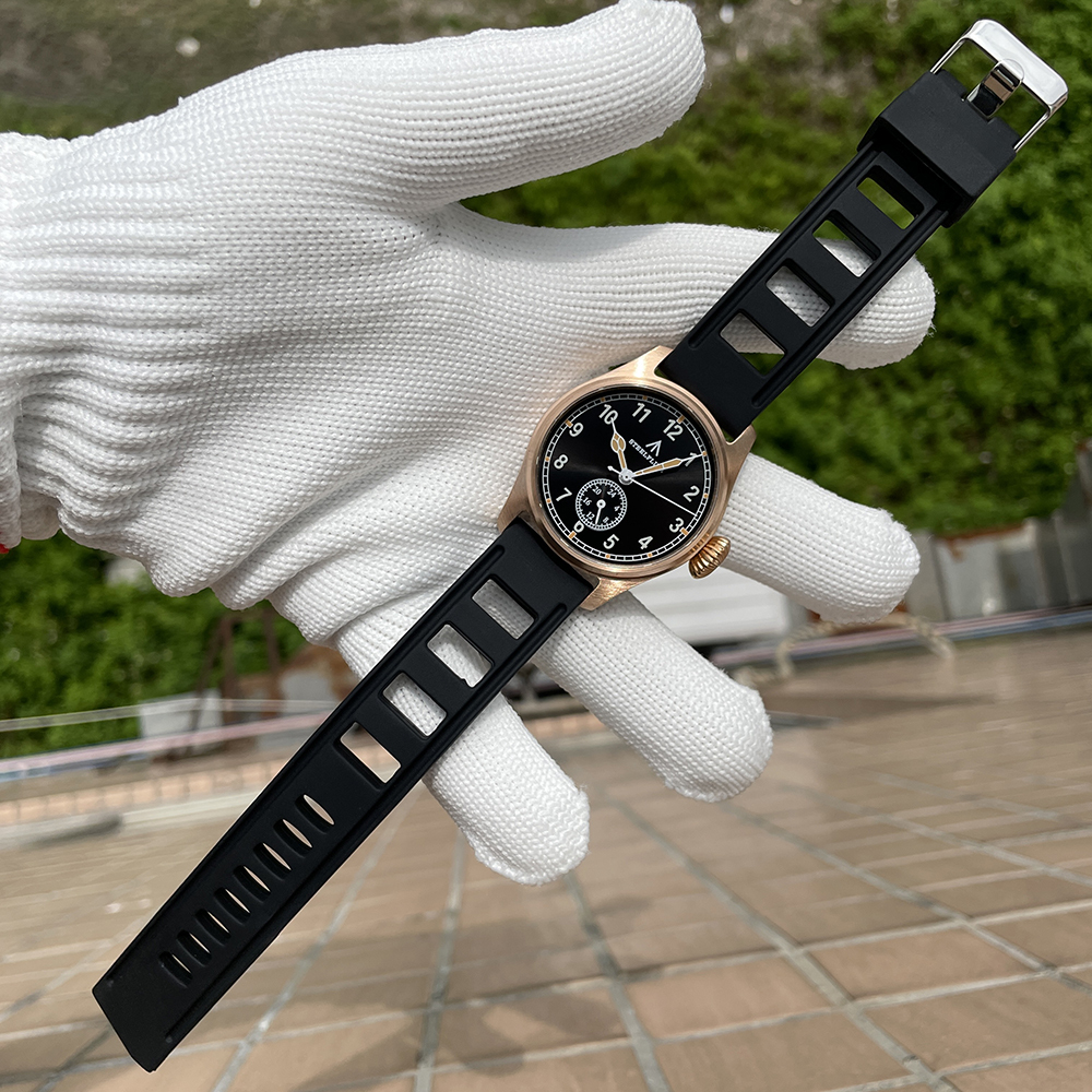 STEELFLIER Official SF746S Men Quartz Bronze Watch Sapphire Mirror VH60 Movt Swiss Luminous 20Bar Waterproof Sports Wristwatches