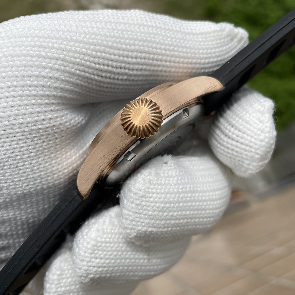 STEELFLIER Official SF746S Men Quartz Bronze Watch Sapphire Mirror VH60 Movt Swiss Luminous 20Bar Waterproof Sports Wristwatches