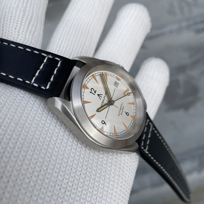 STEELFLIER Official SF751 White Dial Men's Luxury Mechanical Wristwatch NH35 Automatic Movement Super Luminous 20Bar Waterproof Classic Dive Watch