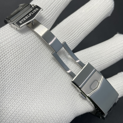 STEELFLIER Official SF726 Luxury Quartz Wristwatch Super Luminous VH31 Mute Movement 20Bar Waterproof Fashion Dive White Watch