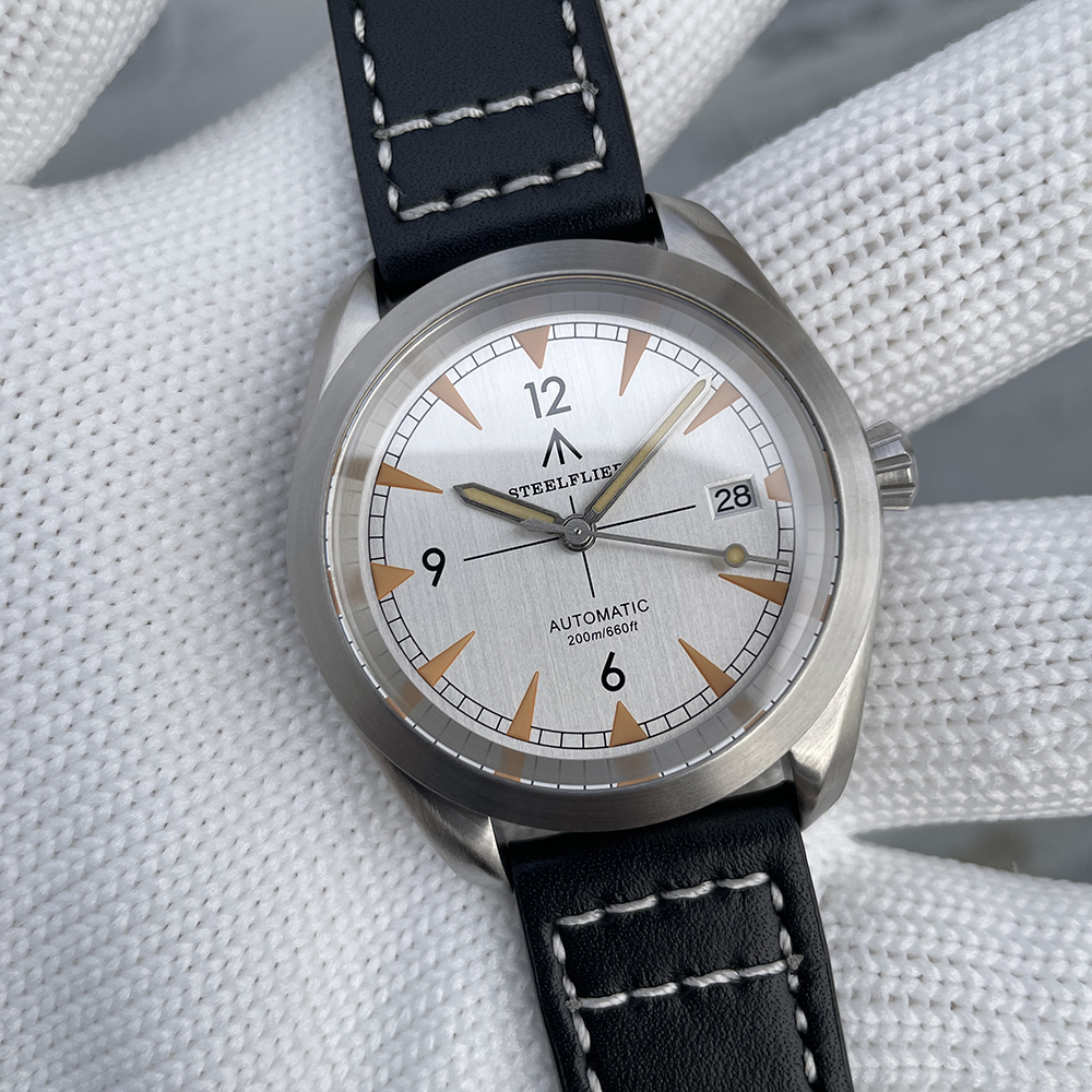 STEELFLIER SF751-BS Luxury Fashion Mechanical Watch NH35 Movement Super Luminous Dive Watch 20Bar Waterproof Men's Classic Wristwatch