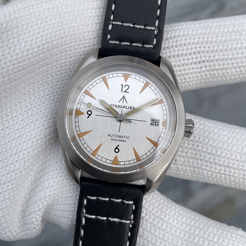 STEELFLIER SF751-BS Luxury Fashion Mechanical Watch NH35 Movement Super Luminous Dive Watch 20Bar Waterproof Men's Classic Wristwatch