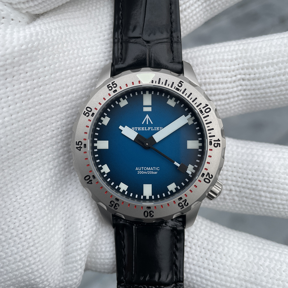 STEELFLIER SF755U Mechanical Wristwatches Sapphire Crystal NH35 Movement Super Luminous 20Bar Waterproof New Arrival Dive Watch