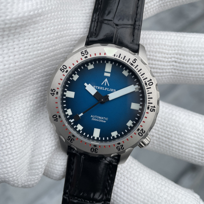 STEELFLIER SF755U Mechanical Wristwatches Sapphire Crystal NH35 Movement Super Luminous 20Bar Waterproof New Arrival Dive Watch