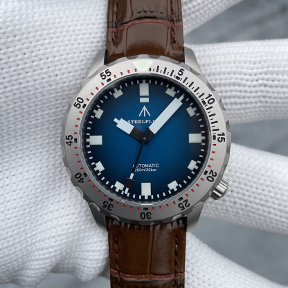 STEELFLIER SF755U Mechanical Wristwatches Sapphire Crystal NH35 Movement Super Luminous 20Bar Waterproof New Arrival Dive Watch