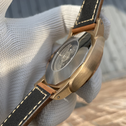 STEELFLIER SF765S Luxury Men Mechanical Watch Bronze NH35 Auto Movement Swiss Green Luminous Transparent Bottom Cover 20Bar Waterproof Wristwatch