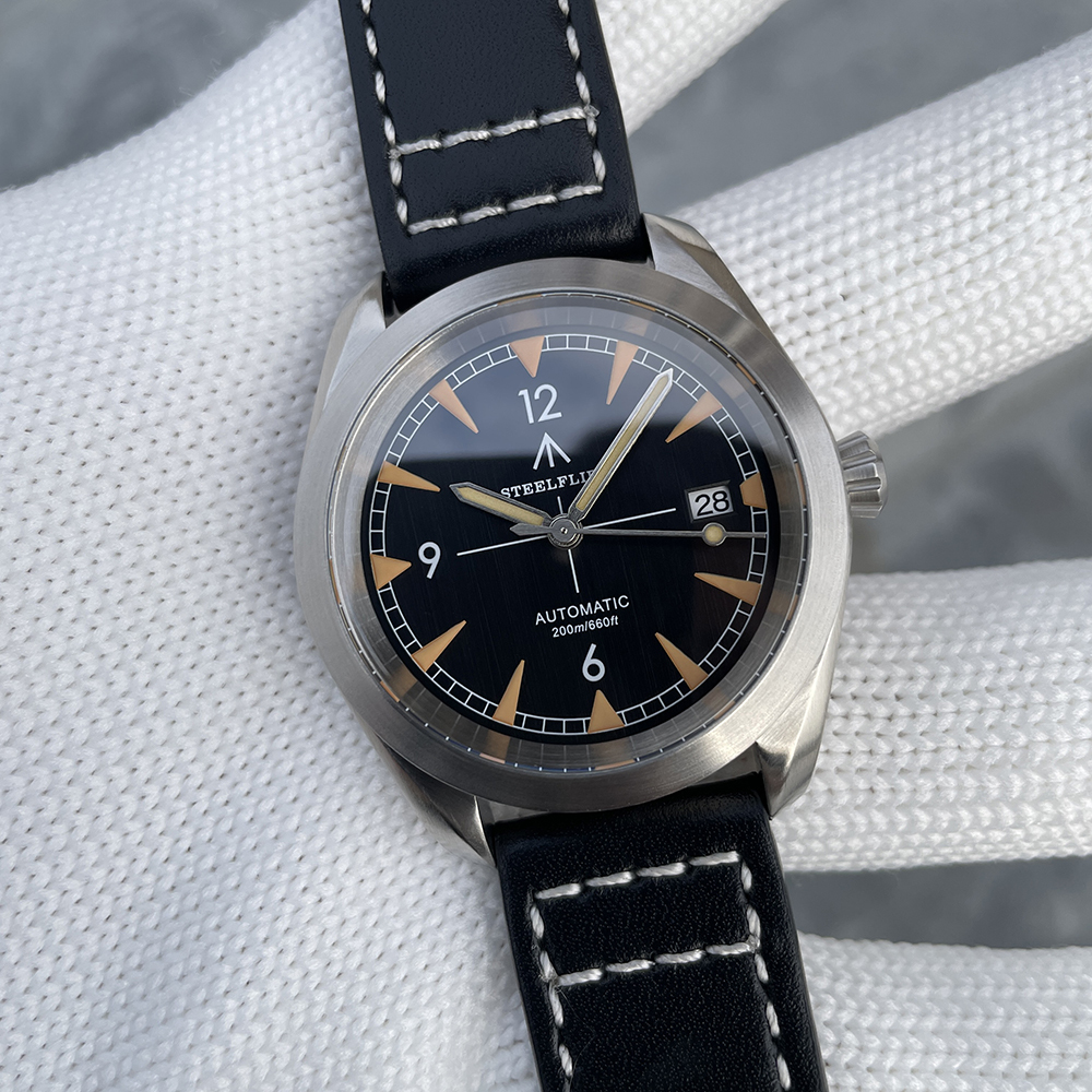 STEELFLIER SF751-HH Luxury Fashion Mechanical Watch NH35 Movement Super Luminous Dive Watch 20Bar Waterproof Men's Classic Wristwatch