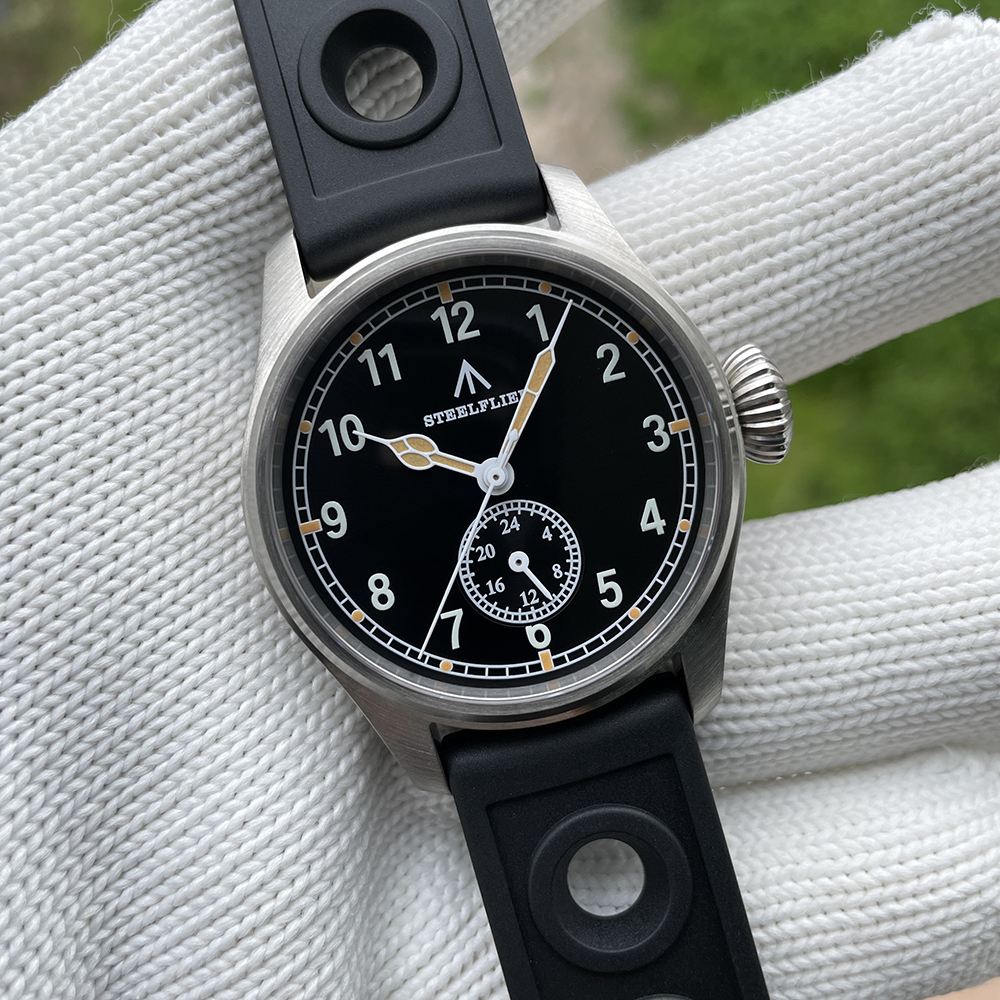 STEELFLIER Official SF746 Luxury Quartz Wristwatch Swiss Luminous VH60 Mute Movement 20Bar Waterproof Multi-time Zone Watches