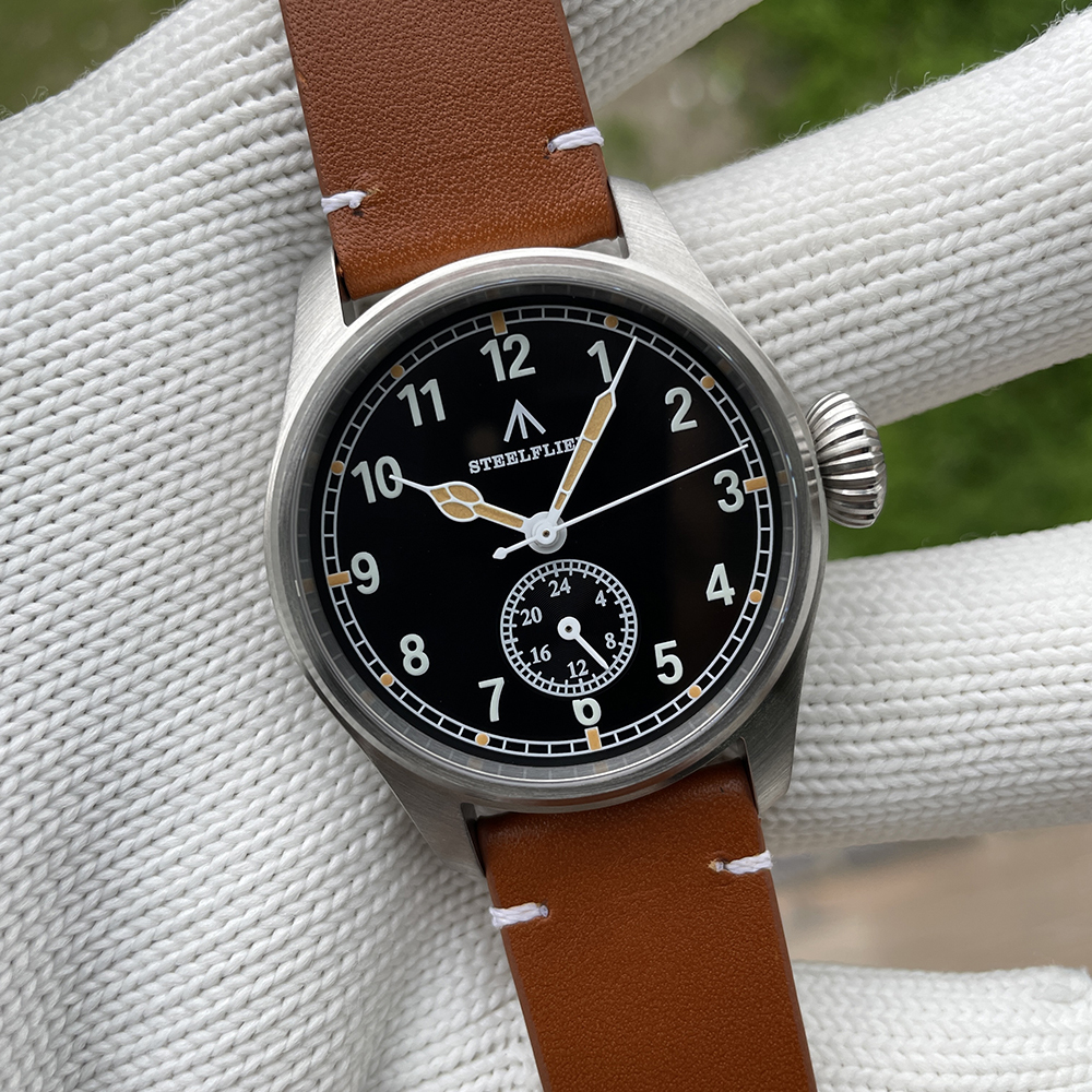 STEELFLIER Official SF746 Luxury Quartz Wristwatch Swiss Luminous VH60 Mute Movement 20Bar Waterproof Multi-time Zone Watches