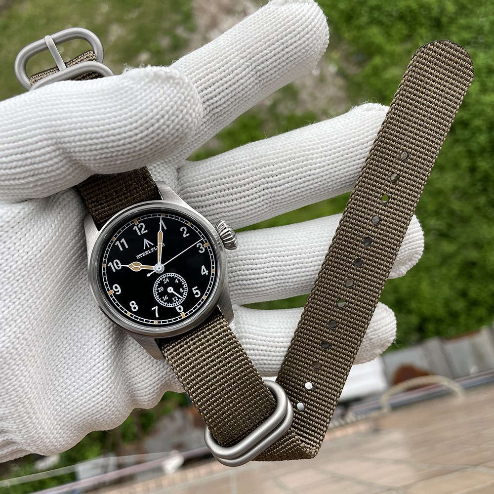 STEELFLIER Official SF746 Luxury Quartz Wristwatch Swiss Luminous VH60 Mute Movement 20Bar Waterproof Multi-time Zone Watches