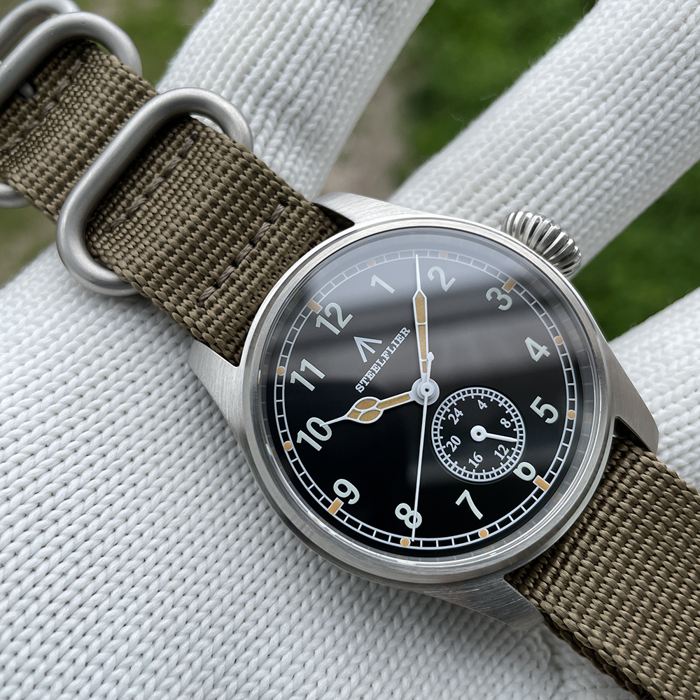 STEELFLIER Official SF746 Luxury Quartz Wristwatch Swiss Luminous VH60 Mute Movement 20Bar Waterproof Multi-time Zone Watches