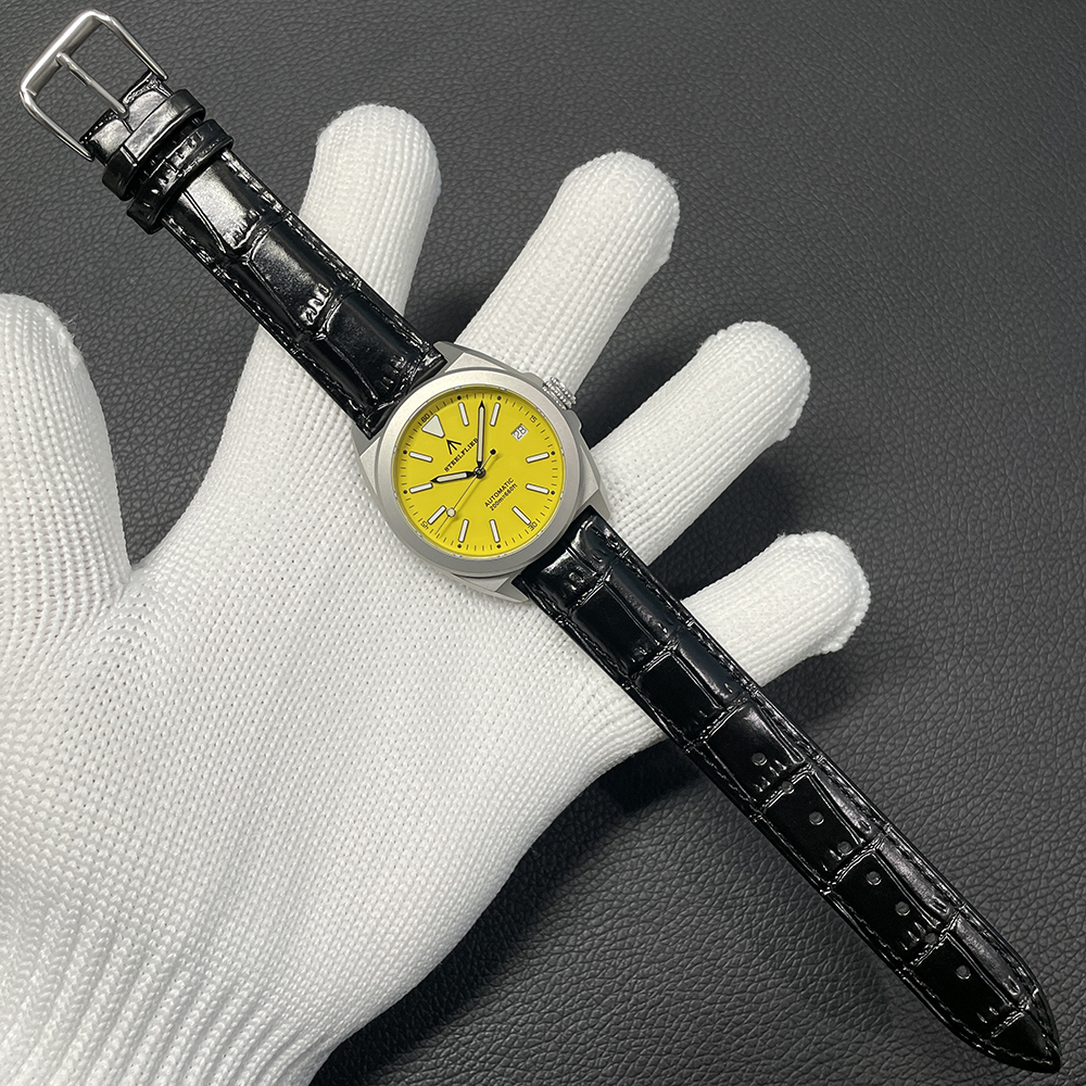 STEELFLIER Official SF2774 Luxury Mechanical Wristwatch ST2130 Movement Super Luminous 20Bar Waterproof Dive Sandblasted Watches