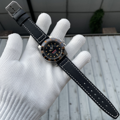 STEELFLIER SF754V Mechanical Water Ghost Wristwatch Screw Crown NH35 Automatic Move Super Luminous Ceramic Bezel Luxury Watches