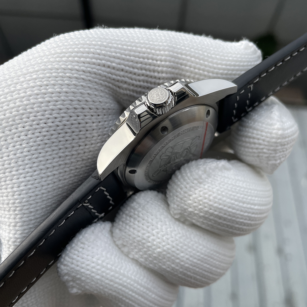 STEELFLIER SF754V Mechanical Water Ghost Wristwatch Screw Crown NH35 Automatic Move Super Luminous Ceramic Bezel Luxury Watches