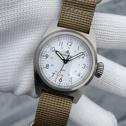 STEELFLIER Official SF744T Men Quartz Watch VH31 Mute Movement 200M Waterproof Super Luminous Business Fashion Watches For Male