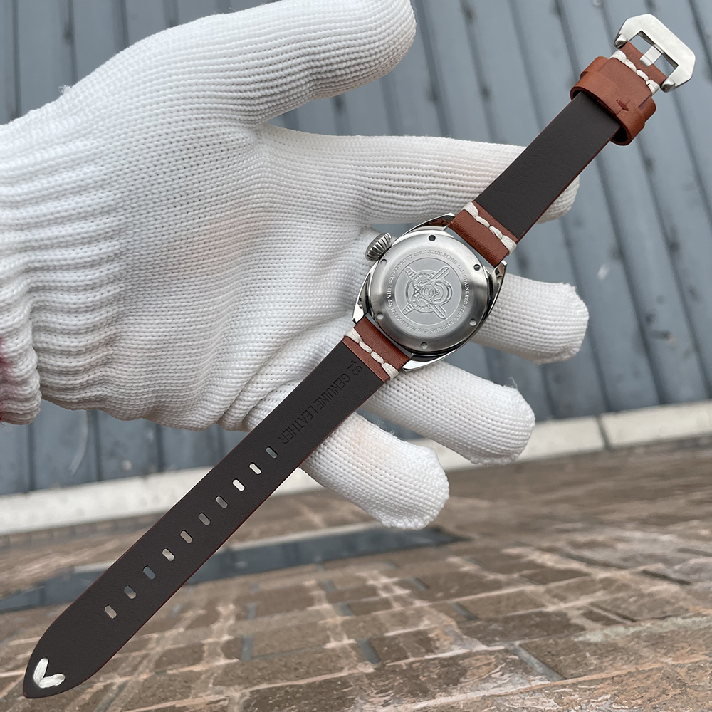 STEELFLIER Official SF745 Luxury Quartz Wristwatch Unisex 36MM Case Swiss Luminous VH31 Mute Movement 200M Waterproof Dive Watch