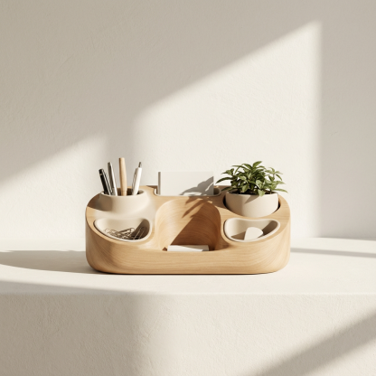 Stojak na przybory biurowe na biurko