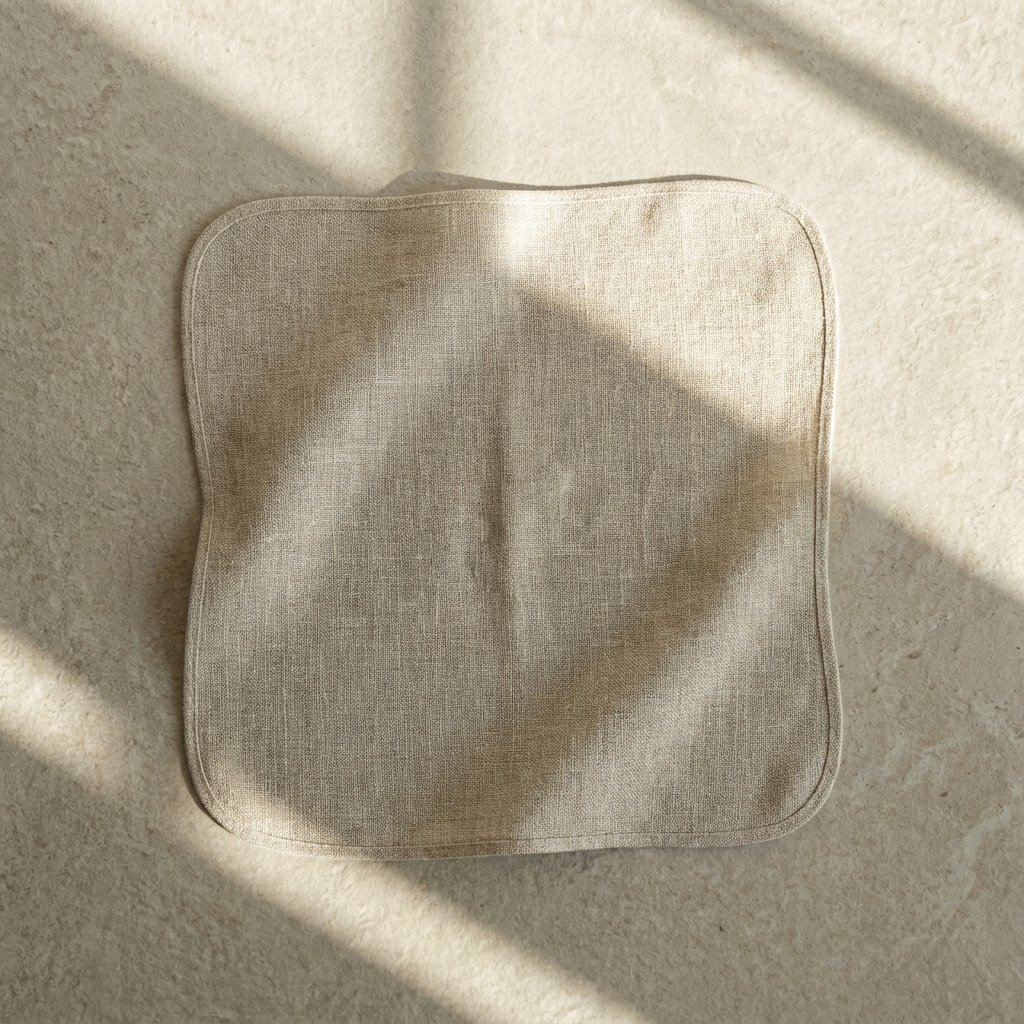 Ściereczka do czyszczenia w użyciu na kuchennym blacie