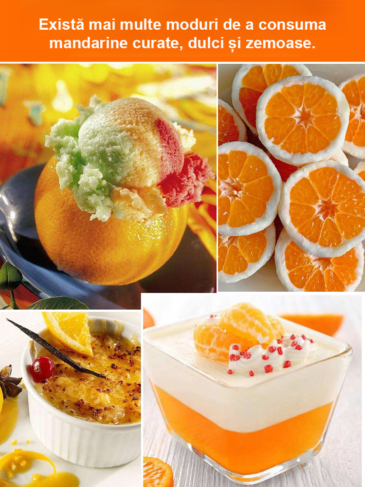  Mandarină japoneză Kanpei, dulce, suculentă și cu pulpă moale