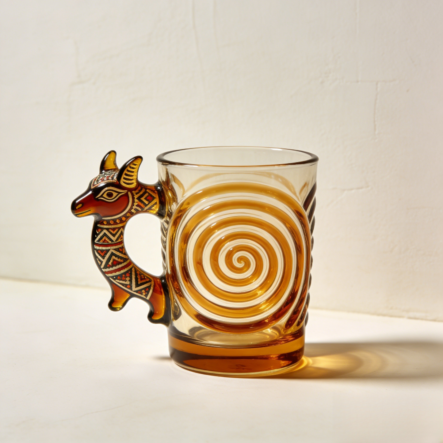 Kubek z rogami jelenia (zestaw 2 sztuk)