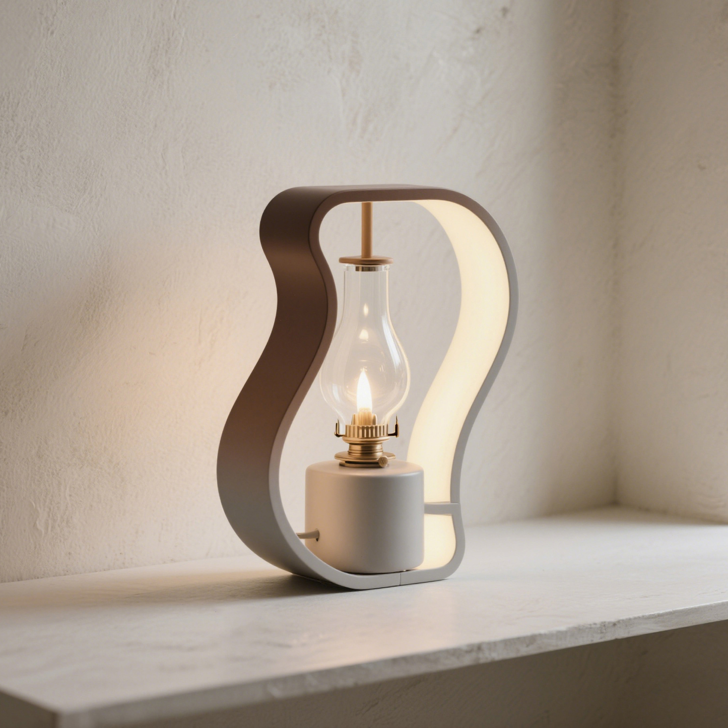 Hordozható kemping petróleumlámpa