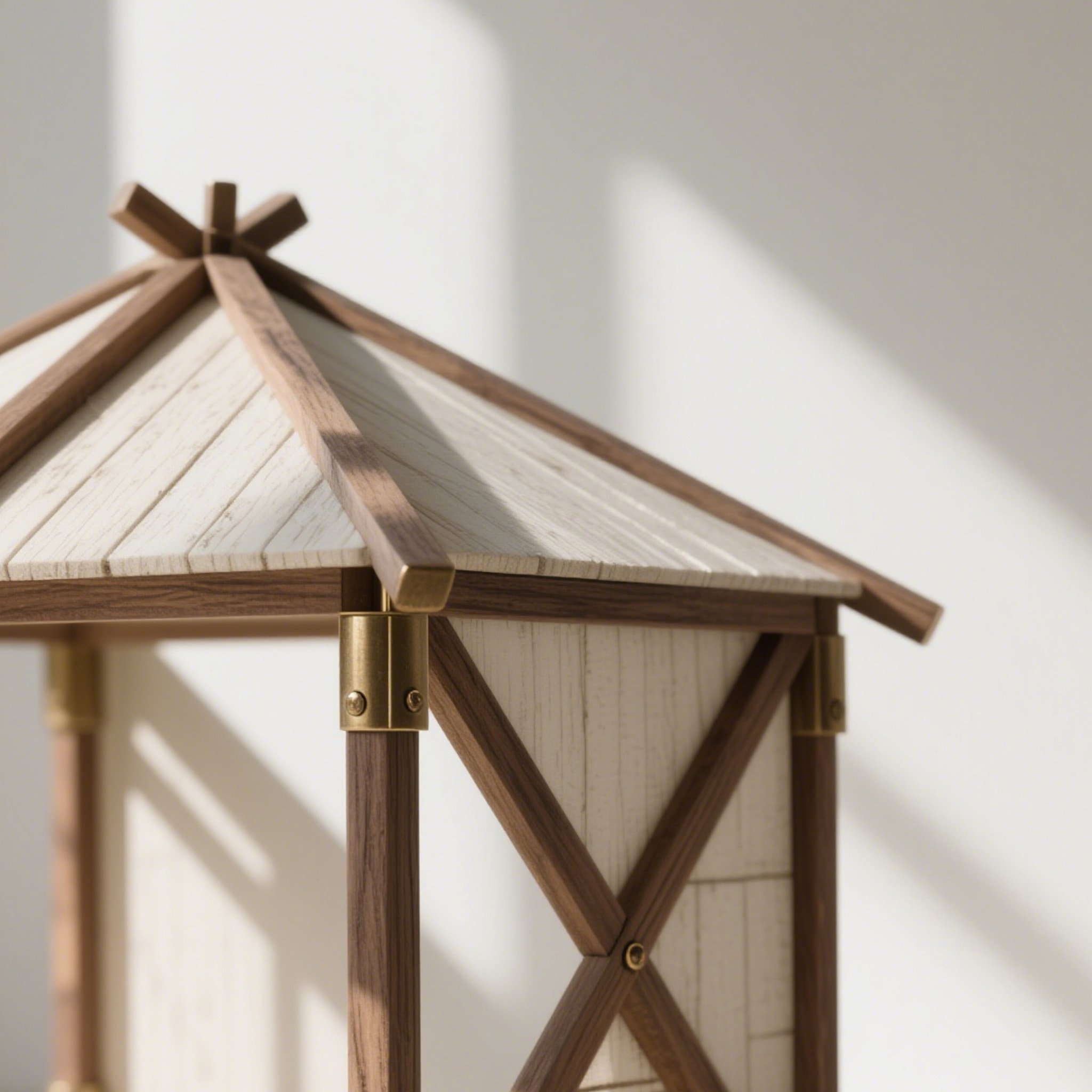 Kerti pavilon makett dioráma díszítéshez