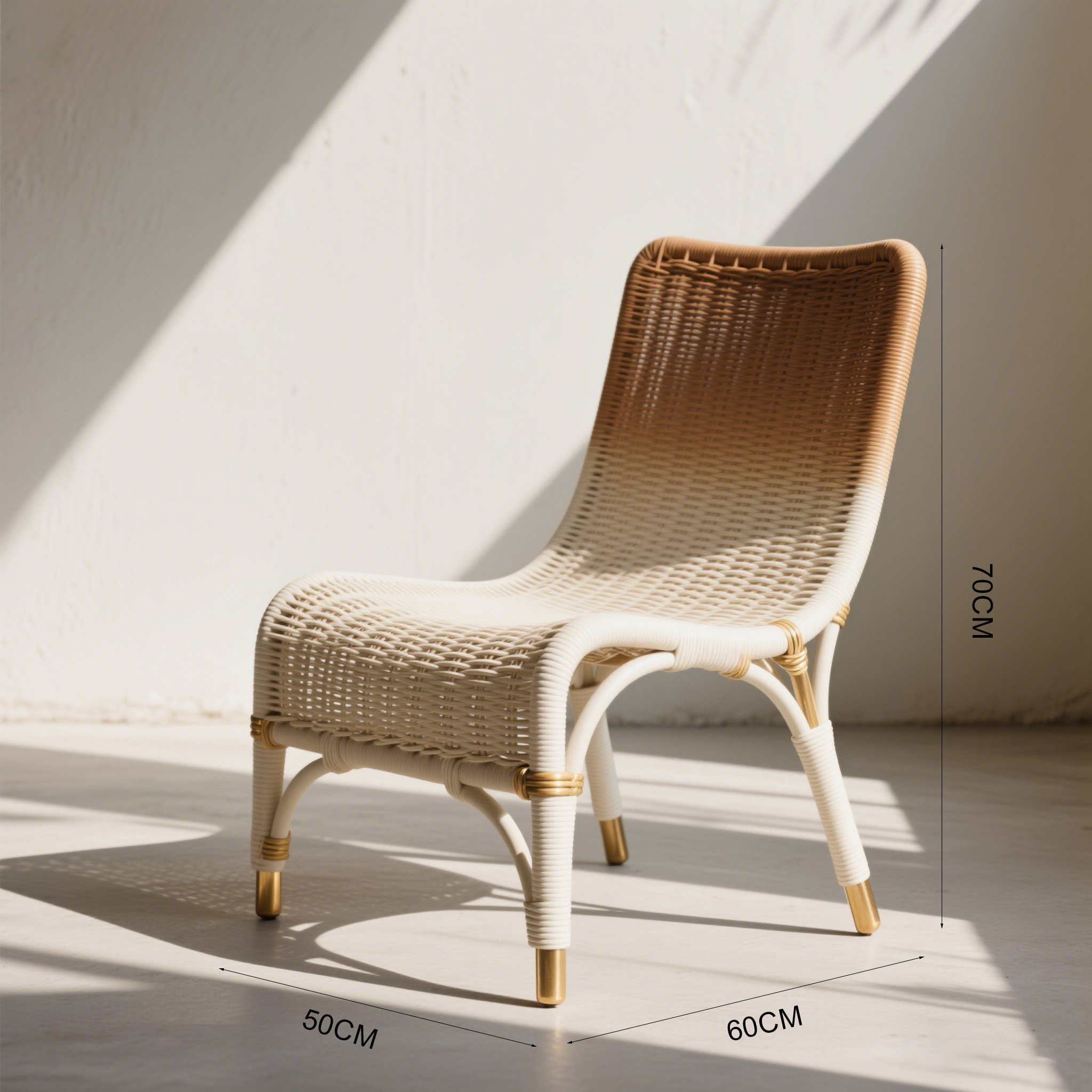 Fonott szék modern lakásban