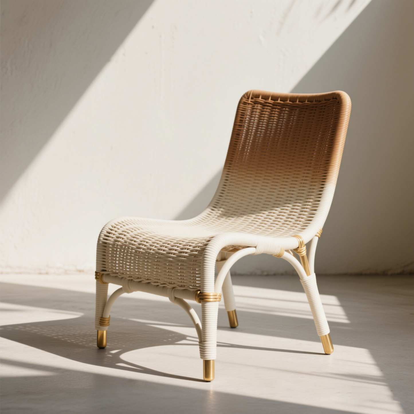 Kézzel készített fonott szék