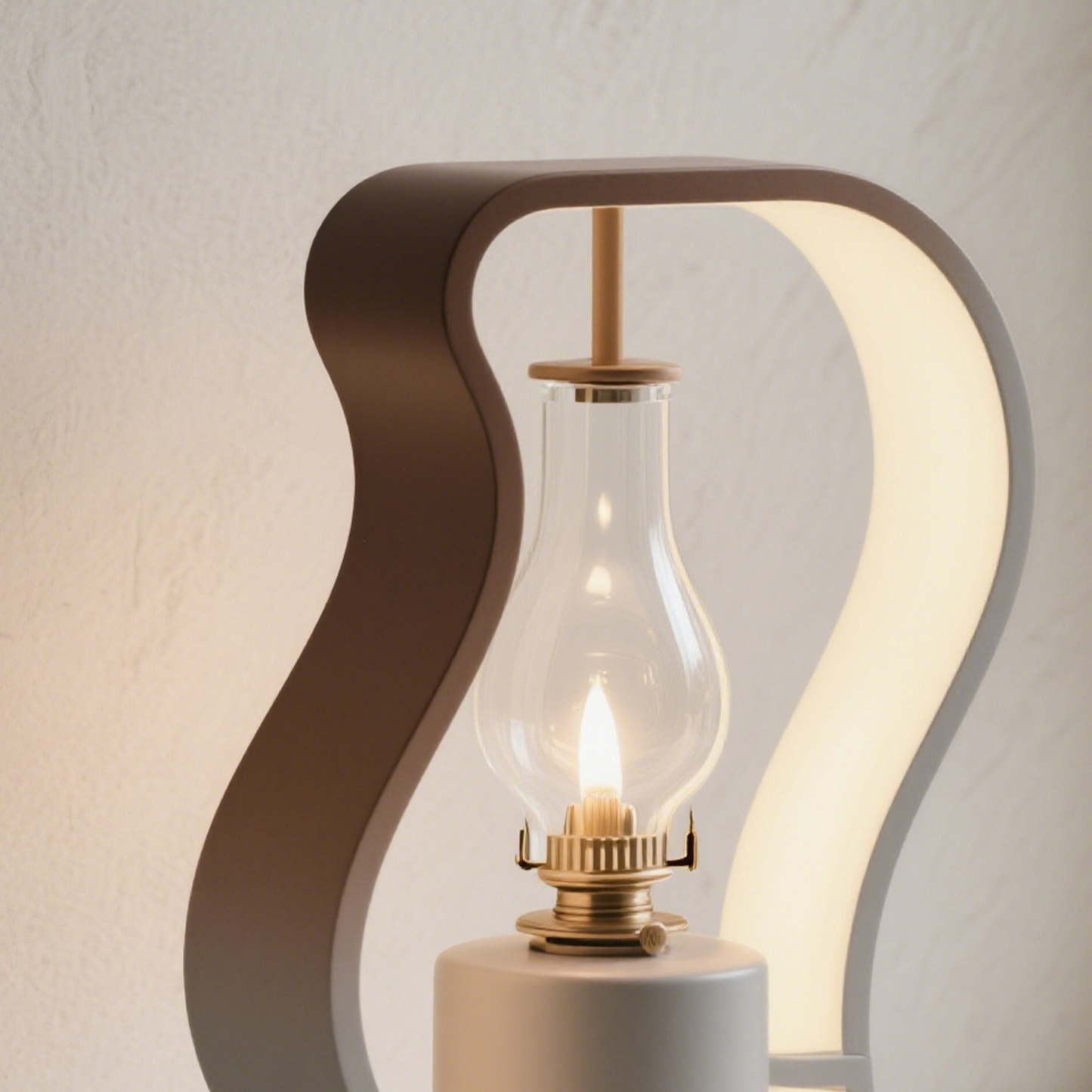 Hordozható kemping petróleumlámpa