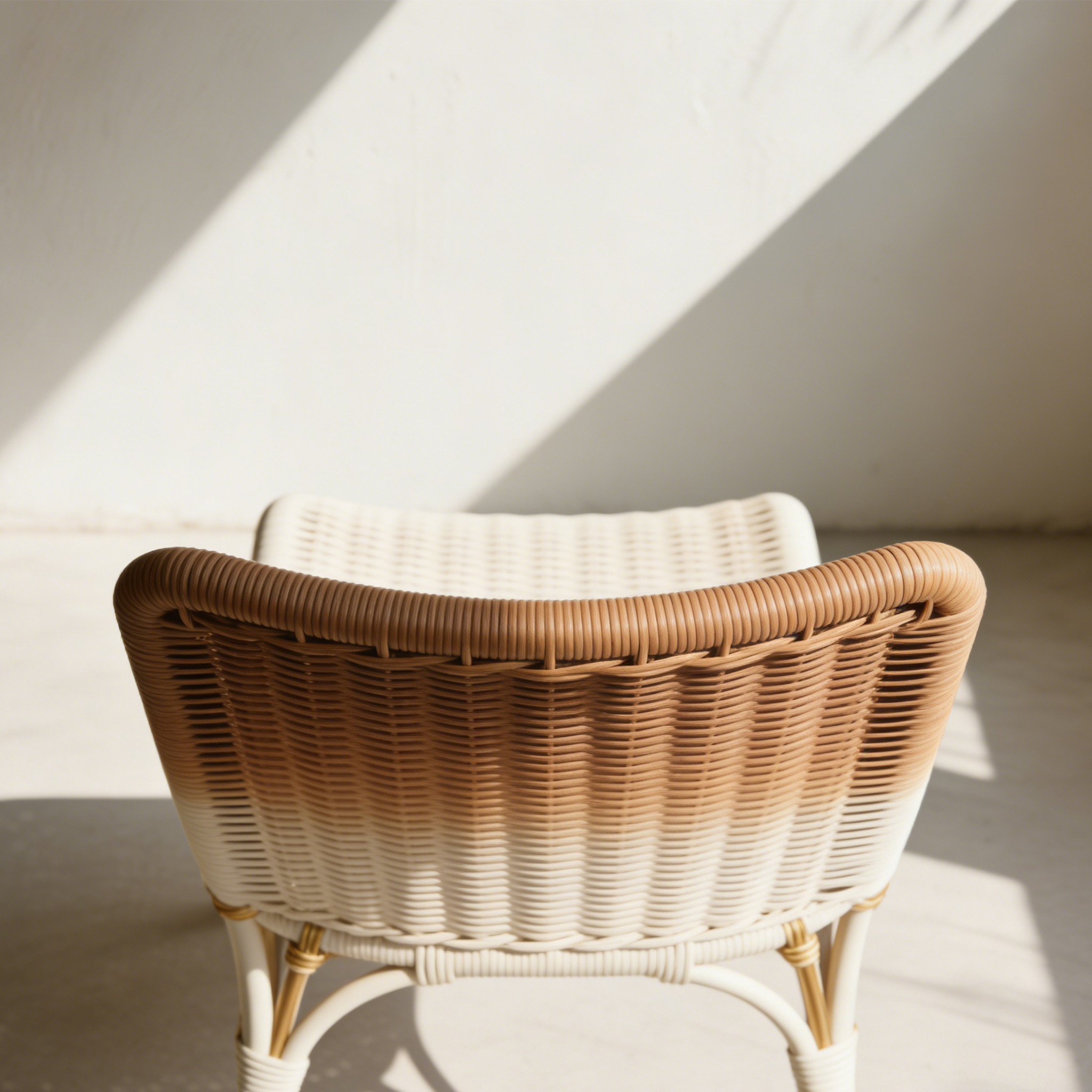 Kézzel készített fonott szék