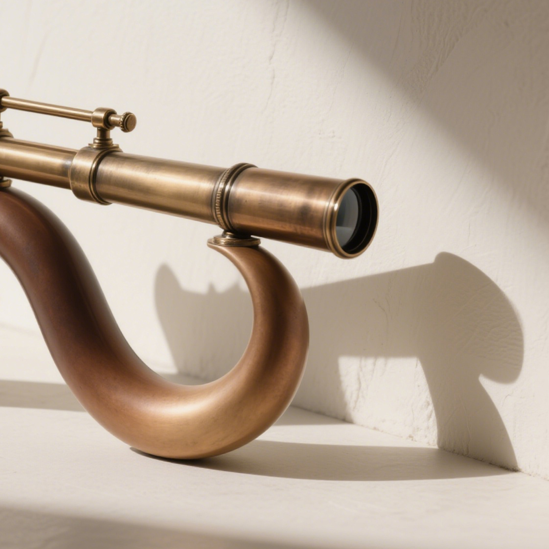 Antik stílusú teleszkóp dekoráció