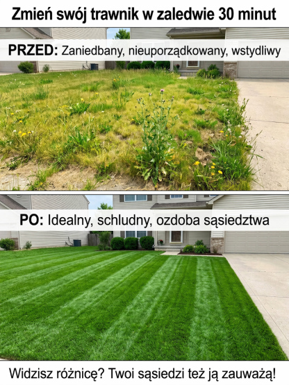 [Bardzo długi czas pracy baterii] Elektryczna składana kosiarka do trawy, która z łatwością kosi trawnik o powierzchni 1200 m²