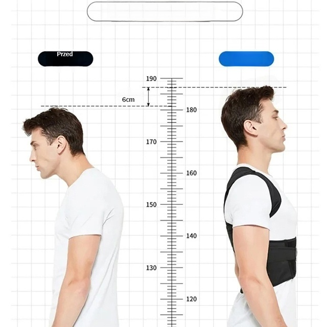 Body Care Essentials Pasy zapobiegające garbieniu się