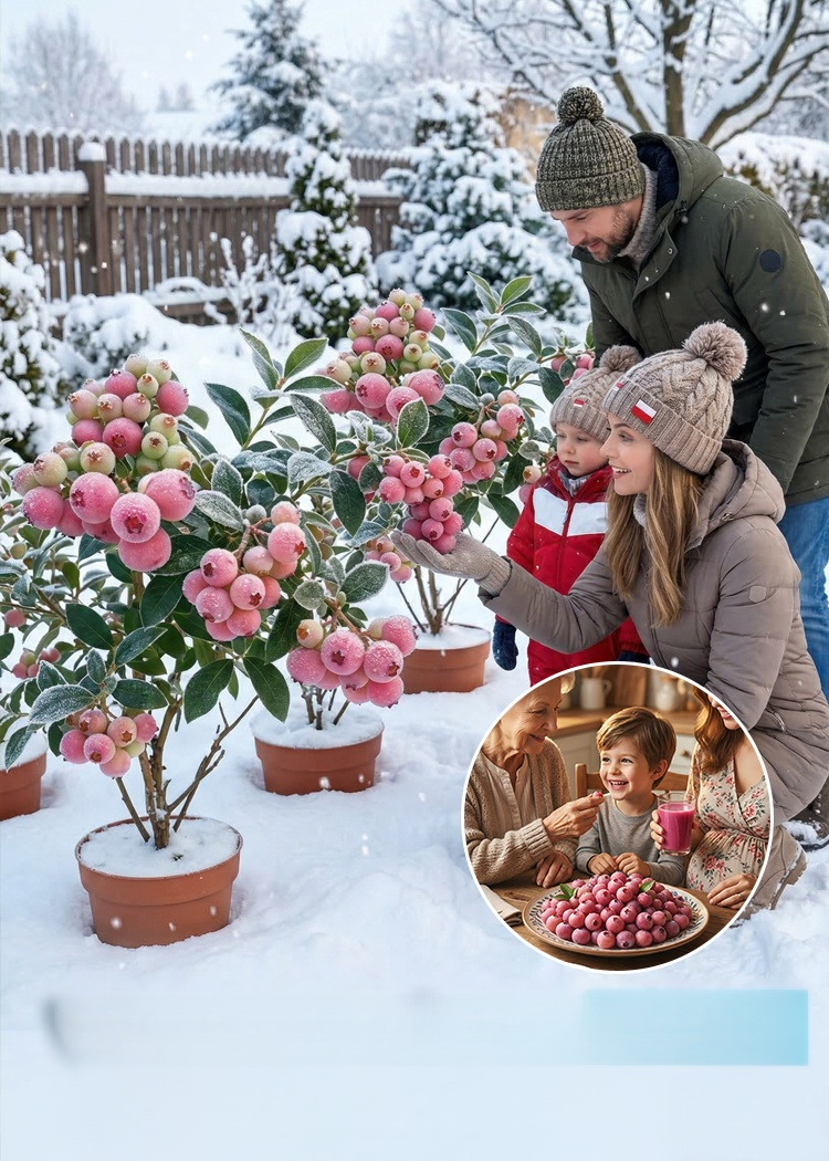 [Piękne i pyszne] Nasiona borówki Pink Lady, która w tym roku zaowocuje