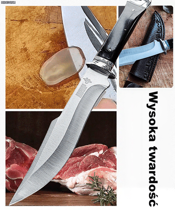 Tajna broń szefa kuchni Michelin: ręcznie kuty nóż, ostry, trwały i nierdzewny