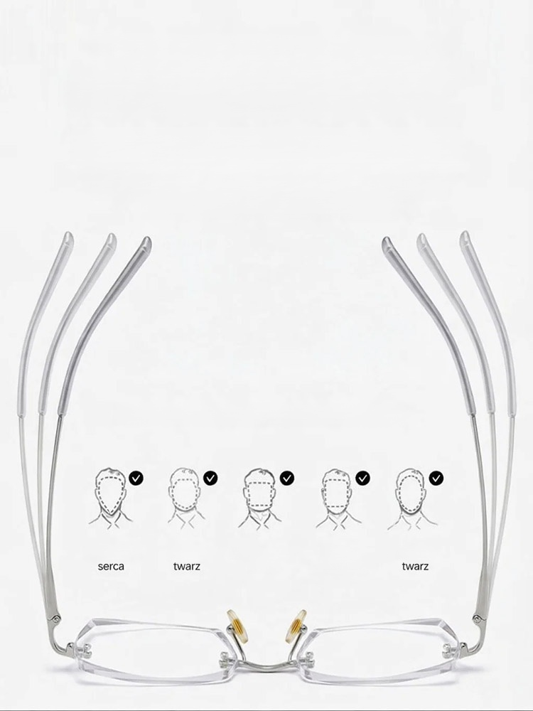 Okulary Do Czytania, Automatycznie Regulowane W Zakresie 100-1000 Stopni, Odporne Na Niebieskie Światło