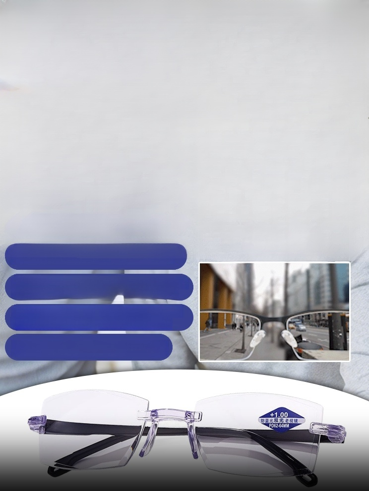 Okulary do czytania z automatycznym zoomem