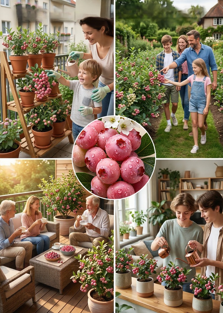 [Piękne i pyszne] Nasiona borówki Pink Lady, która w tym roku zaowocuje