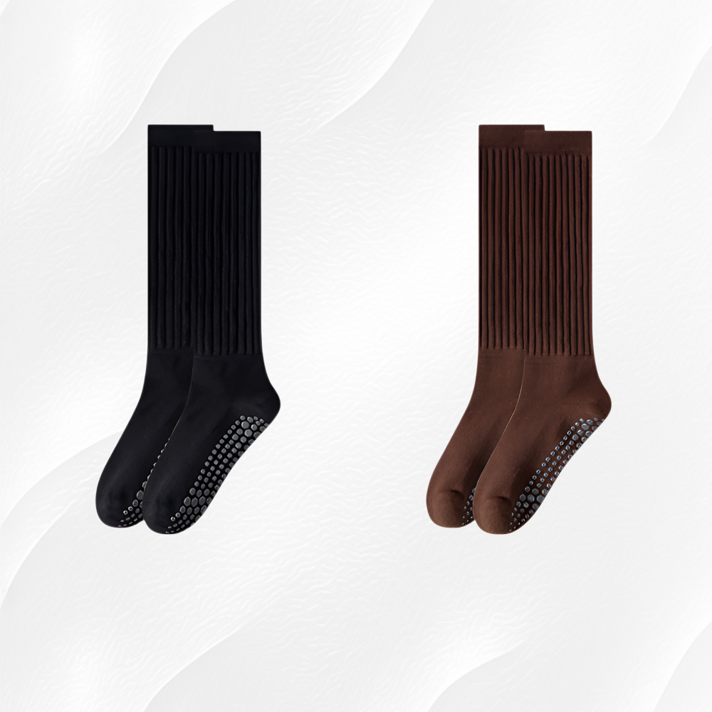 Pończochy z opadającym dekoltem