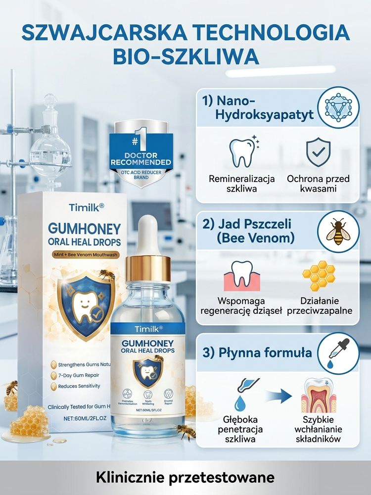 Polecane przez znanych stomatologów: krople ochronne do zębów z hydroksyapatytem. Naprawa nadwrażliwości szkliwa