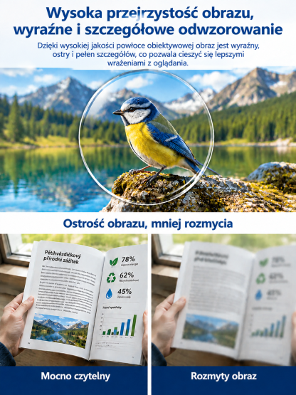 Bez badania wzroku! Okulary progresywne AI: ostre widzenie z bliska i z daleka w jednych okularach!