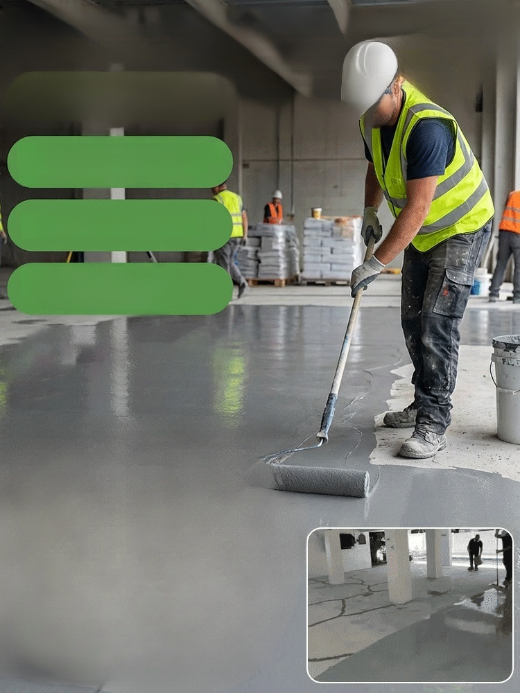 Samopoziomująca farba epoksydowa na bazie oleju do podłóg