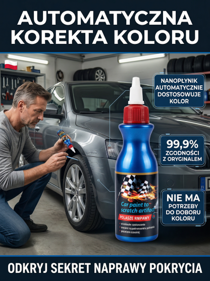Ten Cudowny śRodek Do Naprawy Lakieru Samochodowego Natychmiast Usuwa Zarysowania, Nie UszkadzająC Oryginalnego Lakieru I PozostawiająC Powierzchnię Lakieru LśNiąCą Jak Lustro