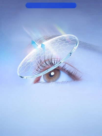 【Współpraca z projektantami】 Okulary do czytania Starry Sky Smart Zoom z funkcją zmiany koloru
