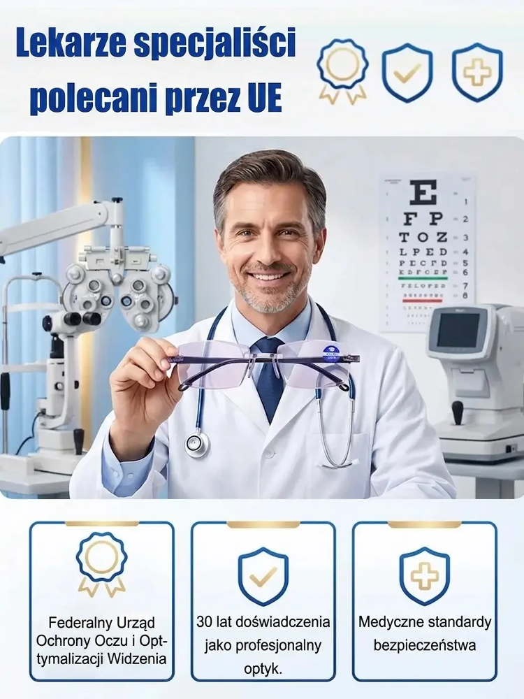 👓⚡ Inteligentne soczewki HD przywracają ostrość 20-latka w sekundę!