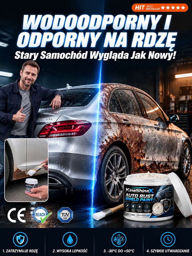 🚗✨ Formuła Nano-Ceramiczna rozpuszcza 10-letnią rdzę w 3 sekundy!