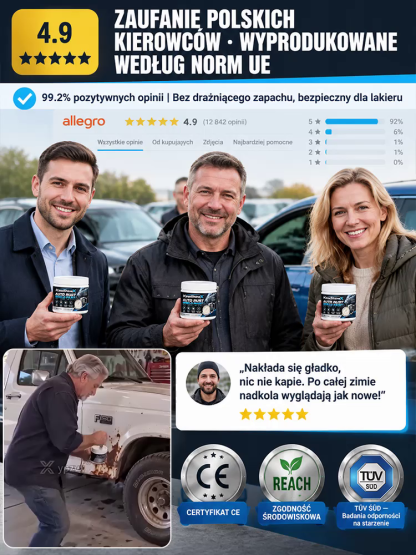 🚗✨ Formuła Nano-Ceramiczna rozpuszcza 10-letnią rdzę w 3 sekundy!