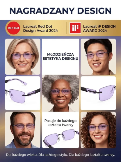 👓⚡ Inteligentne soczewki HD przywracają ostrość 20-latka w sekundę!